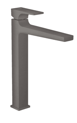 Mitigeur de lavabo Hansgrohe Metropol 260 en noir chromé brossé avec bonde push-open