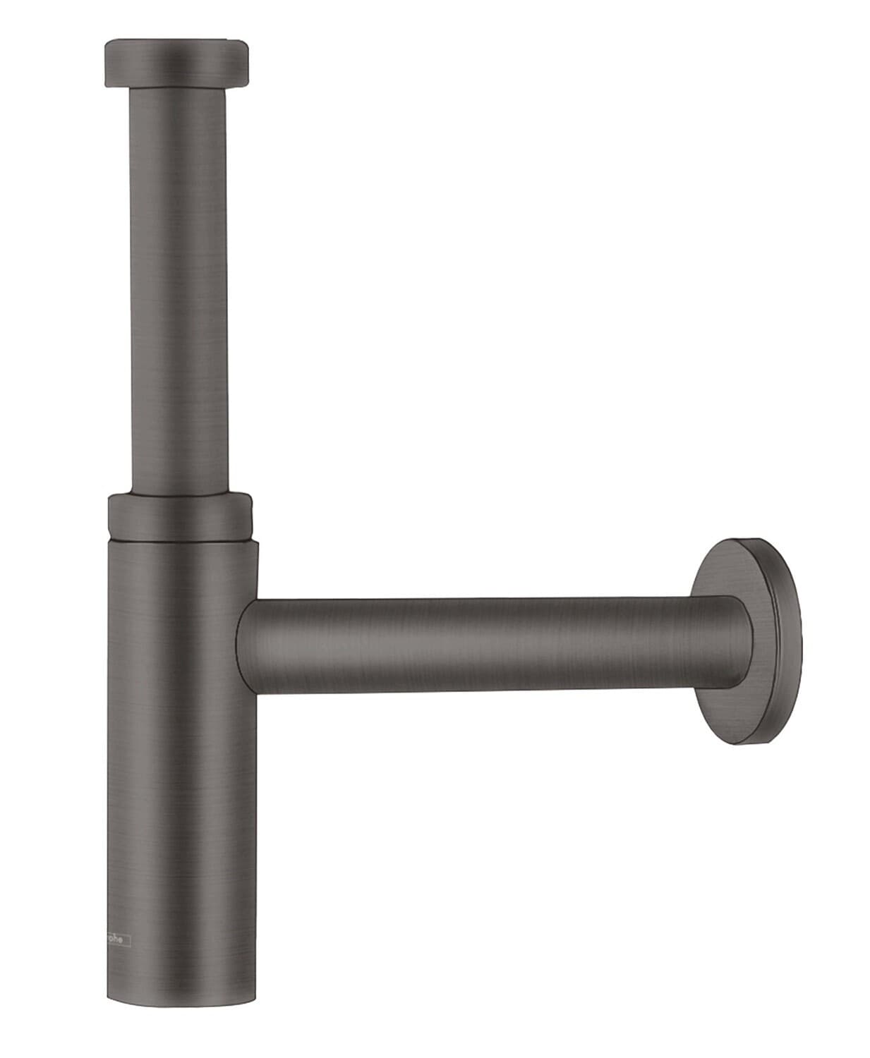 Siphon de lavabo Hansgrohe Flowstar S en noir chromé brossé