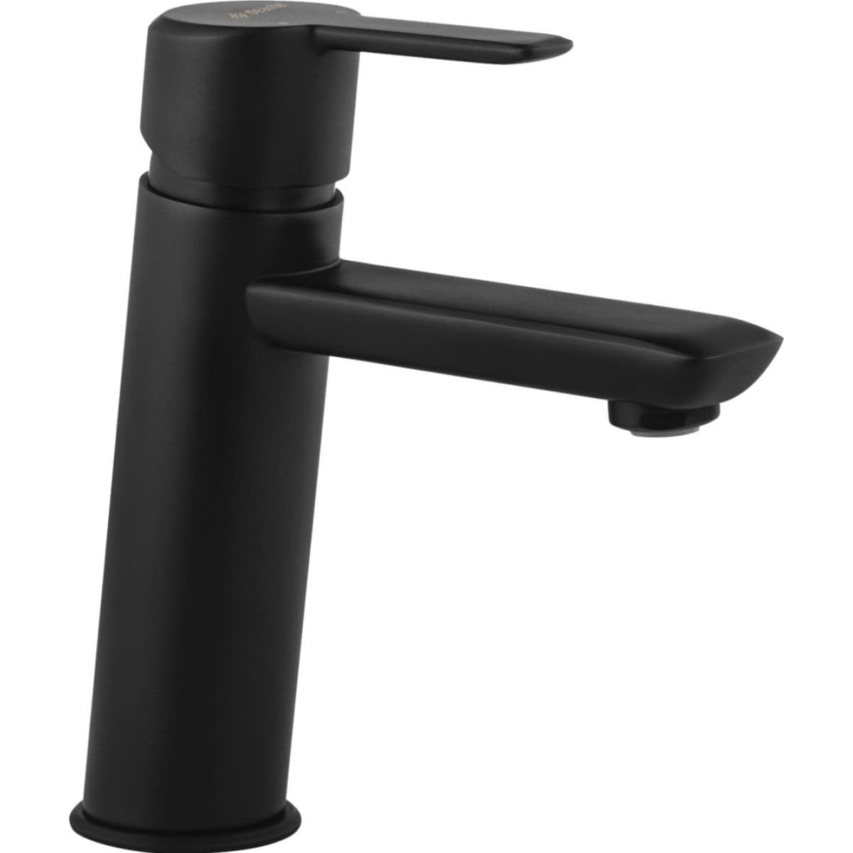 Mitigeur de lavabo Deante Arnika 100 sans bonde en noir mat