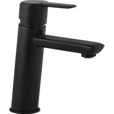 Mitigeur de lavabo Deante Arnika 100 sans bonde en noir mat