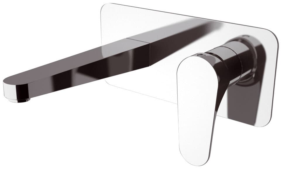 Mitigeur de lavabo encastré Remer Classline en laiton chromé (bec 18 cm)